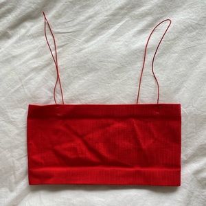 Urban Outfitters Red Bralette Top